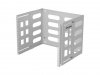 Lanberg Uchwyt ścienny rack 19 8U 497x400/240 szary